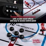 MD Sports Dome Hockey Table with Electronic Scorer, Bubble Hockey
