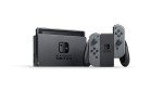 Nintendo Switch V2 Game Console - Black (HAC-001(-01) w/ OEM Gray Joy Cons (Renewed)