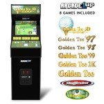 ARCADE1UP Golden Tee 3D Deluxe Arcade Machine