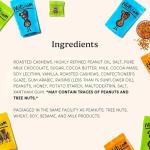 Nuts.com – Sweet and Salty Gift Tray for Fall, Thanksgiving and Festive Gifts — Healthy Snack Sampler Box, 1.25 Lbs of Roasted Cashews, Peanuts, Chocolate-Covered Raisins