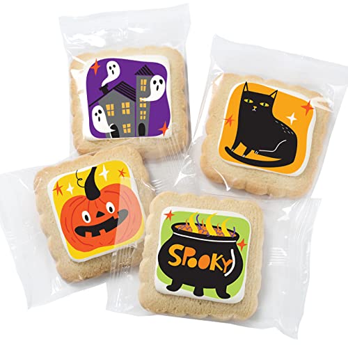 Halloween Decorated Cookies 12-Pack Gift Basket