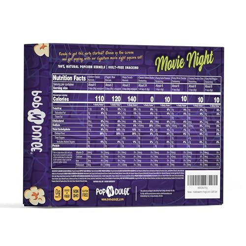 Halloween Movie Night Popcorn Gift Basket Set