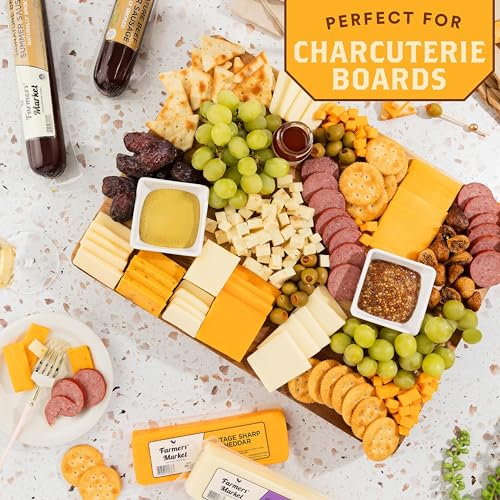 Wisconsin Meat and Cheese Gift Basket - Perfect for Dad