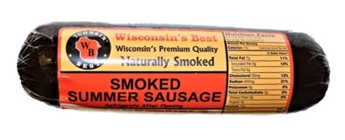 Wisconsin Specialty Cheese Assortment Gift Basket with Sausage