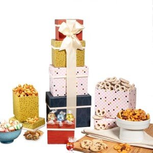 Broadway Basketeers Gourmet Gift Basket, Chocolate Valentines Day Baskets, College, Food Delivery for Women, Birthdays, Appreciation, Thank You, Get Well Soon, Sympathy, Care Package