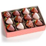 A Gift Inside The Original Love Berries Chocolatey Dipped Strawberries - 12 Berries