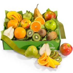 A Gift Inside Golden State Fruit Organic Deluxe Fruit Collection Gift Box