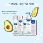 Mustela Newborn Arrival Gift Set - Baby Skincare & Bath Time Essentials - Natural & Plant Based - 5 Items Set