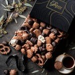 Chocolate Gift Box with Assorted Gourmet Chocolates - Food Gift Basket for Women and Men - Birthday, Thank You, Present idea for Him and Her
