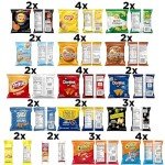 Frito Lay Ultimate Classic Snacks Package, Variety Assortment of Chips, Cookies, Crackers, & Nuts, (Pack of 40) (Packaging May Vary)