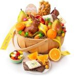 A Gift Inside Easter Bunny Fruit and Treats Gift Basket