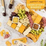 Holiday Charcuterie Gift Box, Wisconsin Cheese and Sausage, Farmers Market, Christmas and Thanksgiving Gift Basket, Classic Assortment