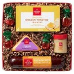 Hickory Farms Meat & Cheese Sampler Size Gift Box | Gourmet Food Gift Basket Perfect For Snacking, Birthday, Sympathy, Congratulations Gifts, Retirement, Thinking of You, Business and Corporate Gifts