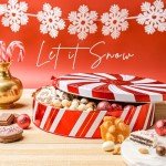 BONNIE AND POP Christmas Gift Basket - Holiday Gifts Prime Delivery - Chocolate & Nut Gift Box, Assortment Tray - Birthday, Sympathy, Get Well, Men, Women & Families