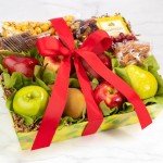 A Gift Inside Orchard Delight Fruit and Gourmet Basket