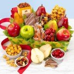 A Gift Inside Orchard Delight Fruit and Gourmet Basket