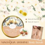 Home Spa Gift Basket, Bath Spa Kit for Women, with Body Lotion, Shower Gel, Bubble Bath, Body Scrub, Bath Salt, Bath Bomb, Bath Gift Set for Mother, Wife Her, with Magnolia and Jasmine Scent