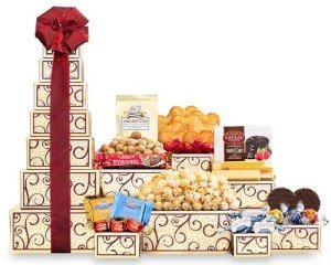 Wine Country Gift Baskets the Tower of Sweets Gift Tower