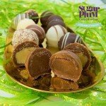 Easter Chocolate Gift Box – Hand Made Chocolate Truffles Gift Box – Small Easter Gift Box – Great Easter Gift Basket, Easter Truffles, Basket Stuffer, Easter Basket for Kids