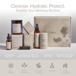 Spa Gift Set for Her - Relaxation Spa Kit for Women, Handmade Pampering Spa Gifts for Women, Spa Gift Basket for Mom, At Home Bath and Body Self Care Spa Package, Birthday Gifts for Women by ZAAINA