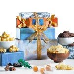 Broadway Basketeers Chocolate Food Gift Basket Tower Snack Gifts for Families, College, Delivery for Appreciation, Thank You, Corporate, Get Well Soon, Care Package