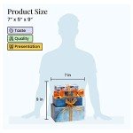 Broadway Basketeers Chocolate Food Gift Basket Tower Snack Gifts for Families, College, Delivery for Appreciation, Thank You, Corporate, Get Well Soon, Care Package