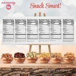 NUT CRAVINGS Gourmet Collection - Purim Mishloach Manot Mixed Nuts Heart Shaped Gift Basket, Love in A Box (6 Assortments, 2 LB) Romantic Arrangement Platter, Healthy Kosher Corporate