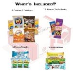 SnackBOX College Snacks BOX Care Package | Variety Pack (15 Count) | Holiday, Teachers, Back to School, Date Night, College, Gift Baskets, Student, Birthday, Chips, Office, Military, Gift Ideas