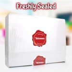 Snack Box (45 Pieces) Gift Care Package Basket for Adults Kids Office College - Perfect for Birthdays Holidays - Packed in a Beautiful Gift Box