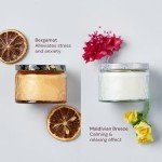 Aromatherapy Candle Gift Set for Women- Scented Candles for Home, Unique Decor Present for Women's Day, Birthday, Bridesmaid, Anniversary Candle Set with Scented Sachets- Pampering Gift Sets, Women