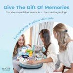 Bundle of Joy Deluxe New Baby Gift Basket | Newborn Baby Boy Gift Set with Baby Essentials | Baby Gift Basket for Expecting Moms | Baby Layette Set | Blue Baby Gift Set | Nikki's Gift Baskets