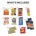 Halloween Care Package Snack box (45) Candy Snacks Assortment Trick or Treat Cookies Food Bars Toys Variety Gift Pack Box Bundle Mixed Bulk Sampler for Children Kids Boys Girls College Students Office