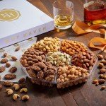 Nuts Gift Basket - Assortment of Sweet & Roasted Salted Gourmet Nuts - Assorted Food Gift Box for Christmas, Thanksgiving, Fathers Day, Mothers Day, Family, Sympathy, Men & Women.