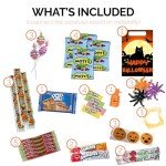 Halloween Care Package Snack box (45) Candy Snacks Assortment Trick or Treat Cookies Food Bars Toys Variety Gift Pack Box Bundle Mixed Bulk Sampler for Children Kids Boys Girls College Students Office