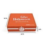 Halloween Care Package Snack box (45) Candy Snacks Assortment Trick or Treat Cookies Food Bars Toys Variety Gift Pack Box Bundle Mixed Bulk Sampler for Children Kids Boys Girls College Students Office