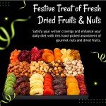 Dried Fruit and Nuts Gift Basket XL 18 Variety Basket | Gourmet Holiday Kosher Gift Box - Food Snack Box for Birthday, Anniversary, Corporate Gift for Men, Women, Mom, Dad by Oh Nuts