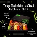 Dried Fruit and Nuts Gift Basket XL 18 Variety Basket | Gourmet Holiday Kosher Gift Box - Food Snack Box for Birthday, Anniversary, Corporate Gift for Men, Women, Mom, Dad by Oh Nuts