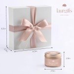 LaurGifts Birthday Gift for Mom Gift Basket for New Mom Gift for Women - Dutch Flower Fields Inspired Home Spa Gift Basket for Women - Bulk Mother's Day Candle Gift Set Self Care Gift Basket for Her