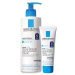 La Roche-Posay Lipikar Daily Repair Moisturizing Lotion Full Size & Travel Size Skin Care Set, Body Lotion for Dry Skin & Eczema, With Niacinamide & Shea Butter for All Day Hydration, Gift Set