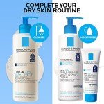 La Roche-Posay Lipikar Daily Repair Moisturizing Lotion Full Size & Travel Size Skin Care Set, Body Lotion for Dry Skin & Eczema, With Niacinamide & Shea Butter for All Day Hydration, Gift Set