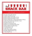 Healthy snack Care Package (30 count) A Gift crave Box with a Variety of Healthy Snack Choices - Great for Office, College Military, Work, Students Holiday Gifts.