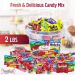 Bulk Candy Variety Pack - 2 Pound Care Package Assorted Basket, Snack Food Gift, Office Assortment Gift for Birthday Party, Kids, College Students & Adults (Pack of 1))