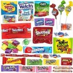 Bulk Candy Variety Pack - 2 Pound Care Package Assorted Basket, Snack Food Gift, Office Assortment Gift for Birthday Party, Kids, College Students & Adults (Pack of 1))
