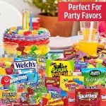 Bulk Candy Variety Pack - 2 Pound Care Package Assorted Basket, Snack Food Gift, Office Assortment Gift for Birthday Party, Kids, College Students & Adults (Pack of 1))