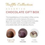 CRAVINGS BY ZOE Chocolate Truffle Gift Box | 16 Count | Assorted Gourmet Milk & Dark Chocolate Candy Food Gift Basket Birthday, Easter, Get Well, Mothers Day, Holiday, Thank You Men Women Mom Him Her