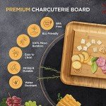 Charcuterie Board Gift Set - Bamboo Cheese Board and Charcuterie Boards Set - Housewarming Gifts New Home, Wedding Gifts for Couples 2025, Bridal Shower Gift, Birthday Gifts for Women