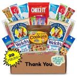 Hangry Kits Thank You Gifts For Men And Women - Send-Thank You Gift Basket Care Package To A Friend Or Loved One. Delicious Variety Of Comforting Snacks