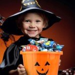 Halloween Candy Gift Basket for Kids and Adults - Trick or Treat Pumpkin Bucket Filled with Assorted Candies, Great Care Package Basket for Boys, Girls and College Students, 45ct