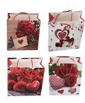 Valentines Day Gift Basket Set | Teddy Bear Plush (COLOR VARYS), Creme Savers Hard Candy, Individually Wrapped, Hershey Kisses Milk Chocolate, Heart Shape Elmer Chocolates Dark Chocolate or Hazelnut Pirouline Wafers, & Valentine Bag (Design Varies |
