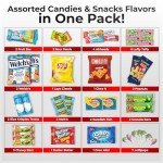 Sweet Gifting Easter Snack Box Variety Pack 40 Count - Assorted Snacks Variety Pack for Adults & Snack Boxes for Kids, Easter Care Package for College Students, Office, Birthdays & Back to School